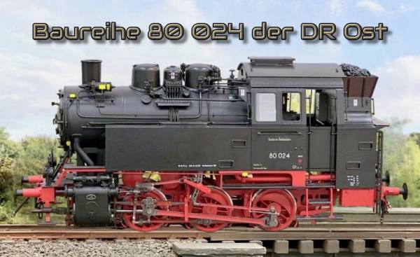 MBW Dampflok Spur 0 BR80 Metall digital 1:45 verschiedene Varianten für Wunder Lenz