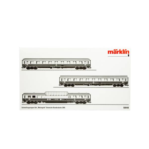 Märklin 58048 Spur 1 Schnellzug-Wagenset Rheingold wie neu Originalverpackung