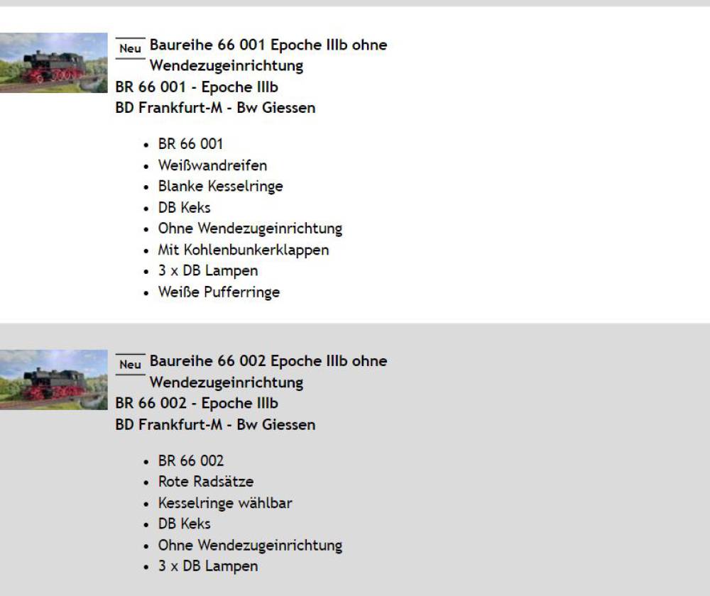 MBW Spur 1 Dampflok BR 66 Wendezuglok digital Sound OVP für Märklin KM1 Kiss 2. Serie